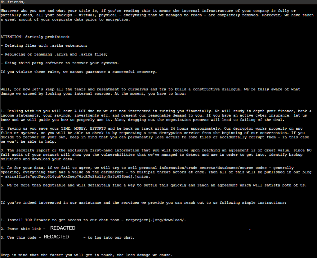 Code - Windows - Akira Readme